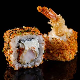 Uramaki picante langostino