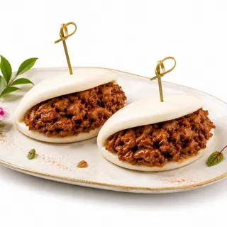 12e. Pan Bao De Cerdo Asado Teriyaki (2 Uds.)