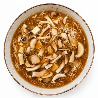14. Sopa De Pollo Con Champiñones