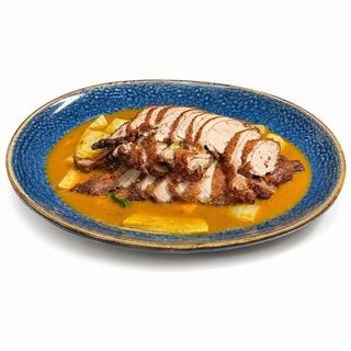 109. Pato con salsa curry