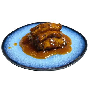 87. Costillas con salsa barbacoa