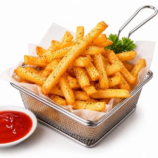 122a. Patatas fritas a la sal y pimienta