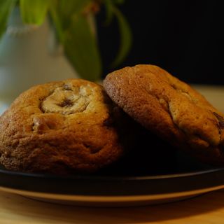 Cookie Plátano Con Chocolate