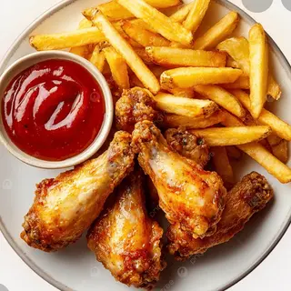 Menú plato Alitas