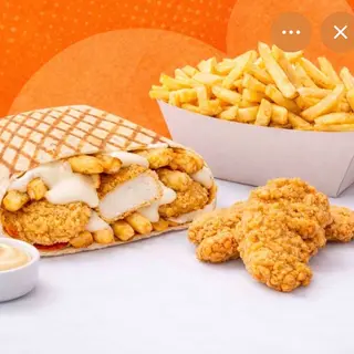 Menu Taco crispy chicken
