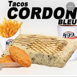 Menu Taco cordon blue