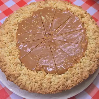 Tarta manzana caramelizada