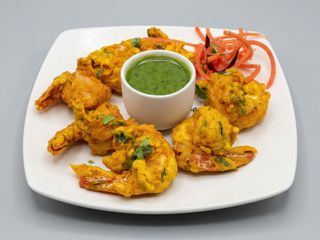 Pakroa de Gambas/ Prawn Pakora