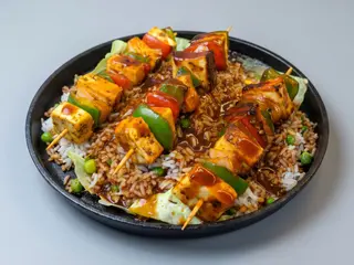 Shashlik Paneer Sizzler