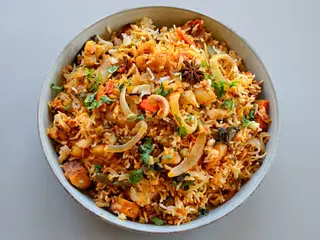 Biryani con verduras