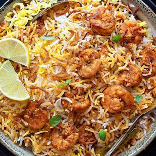 Biryani de Langostinos