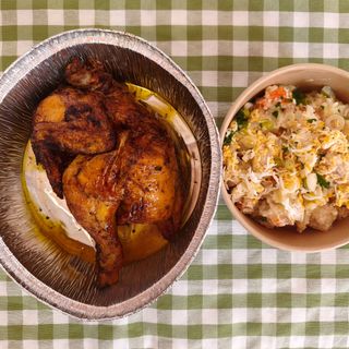PACK 1/2 POLLO +RUSA+BEBIDA