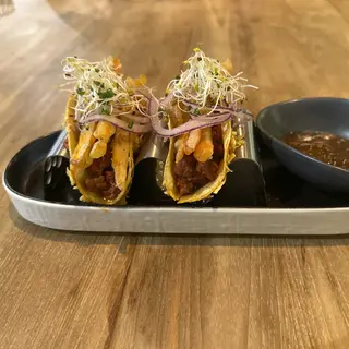 Tacos de pluma ibérica