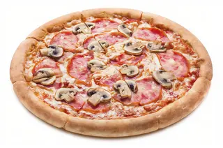 Pizza Prosciutto y Fungui