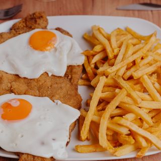 Milanesa A Caballo De Ternera