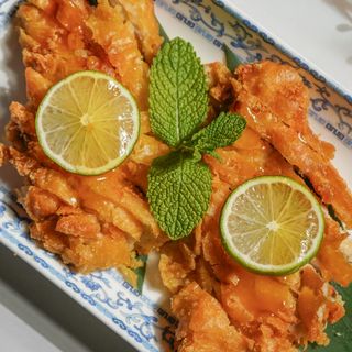 Pollo De Corral Crujiente Al Limón