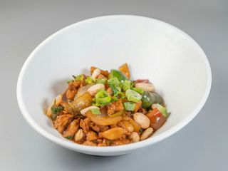 Pollo Corral Con Almendra