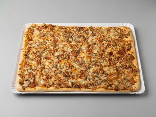 Pizza de atún y queso 