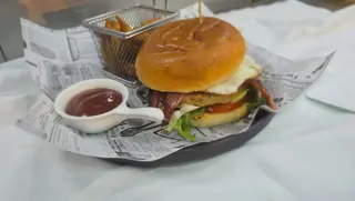 Hamburguesa de Pollo