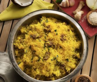 Cordero biryani
