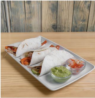 Fajitas vegetarianas (2 uds.)