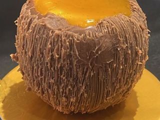 Pastel mango passion casero