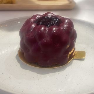 Pastel arándanos vainilla casero