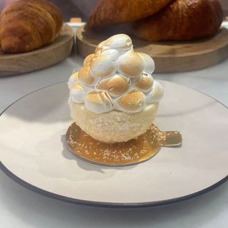 Pastel Limon Merengue crujiente casero