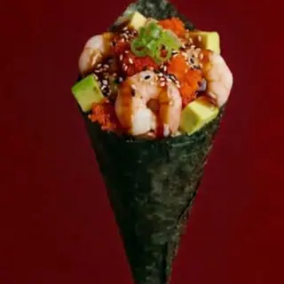 Temaki de Langostinos cocidos