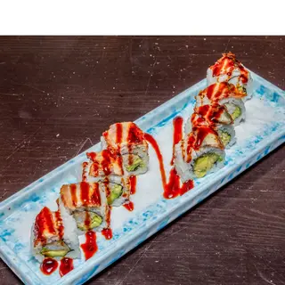 Anguila tempura roll