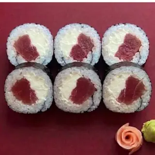 Futomaki atún con queso Philadelphia