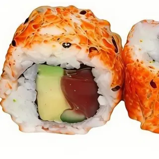 Salmon picante roll