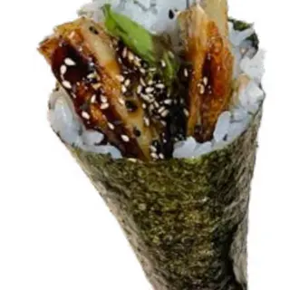 Temaki de anguila