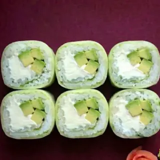 Spring de aguacate con queso Philadelphia