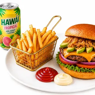 HAMBURGUESA ALFAJAMA de pollo