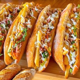 BOCADILLO DE GAMBA +SEPIA