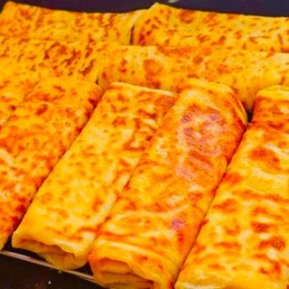 MESSEMEN الرغايف con queso y miel