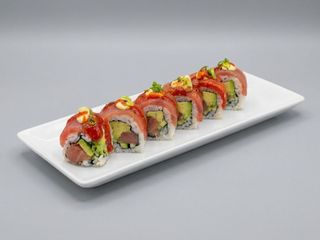 Roll de atún picante