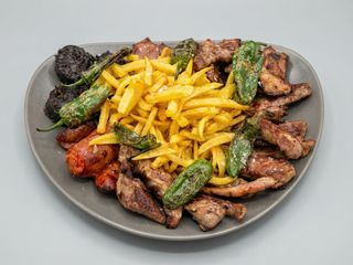 Parrillada ibérica por presona