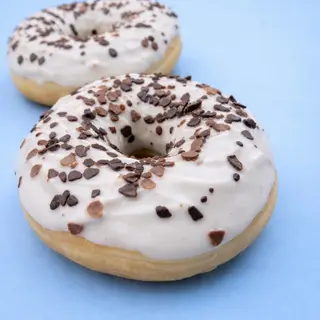 Donuts con chispitas de chocolate