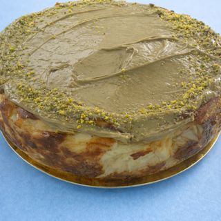 Tarta queso pistacho grande