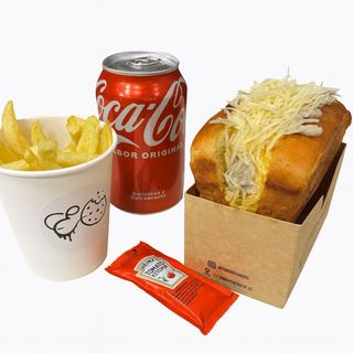 Menú Patatas, Bebida y Postre