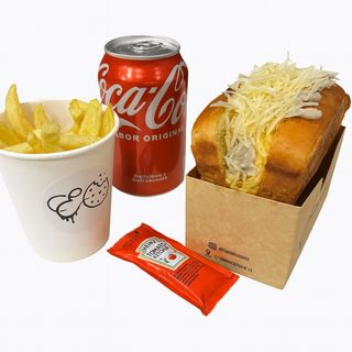 Menú Patatas, Bebida y Postre