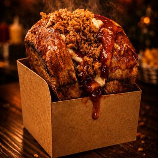 Brioche de pulled pork