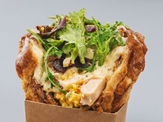 Brioche pollo asado