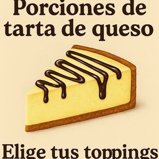 Porción tarta