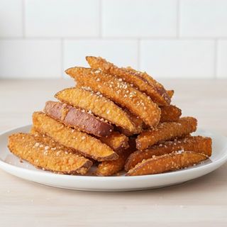 Bastones de Boniato Frito