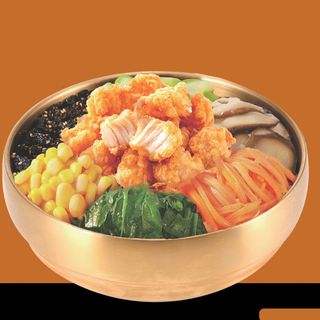 Arroz bimbimpap pollo verdura mix