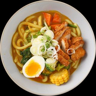 Ramen curry pollo crunch