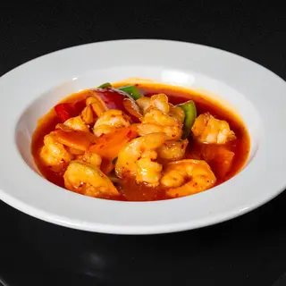 112. Gambas con salsa picante